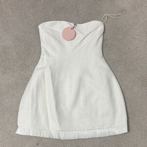 NWT Alexis Mini White Dress